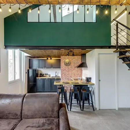 L'industrie-loft-t2-clim-parking A Proximite Apartment Pierre-Benite